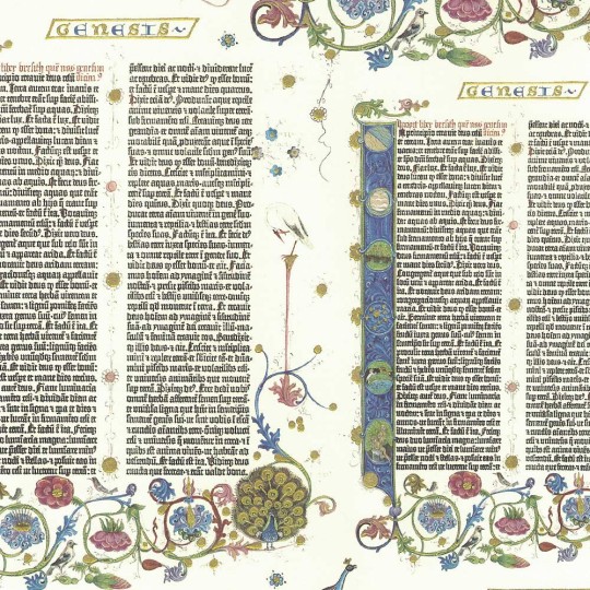 Genesis Script Print Italian Paper ~ Leonardo Communication